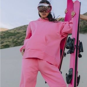 Daily Drills Oversized Hoodie and Joggers, color: cheeks, size: XS/S